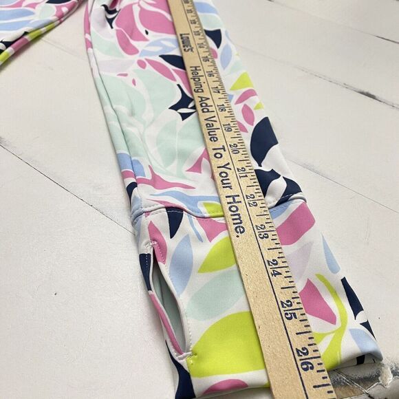 Tommy Bahama Printed Lng Slv 1/2 Zip Neck Knit UPF 50 Golf Top Polo Large - Picture 12 of 14